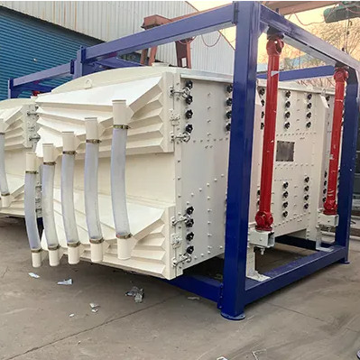 Máquina de filtrado giratorio de arena de silicio para la venta
