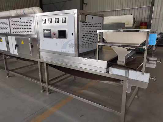 Máquina de secado de microondas de correa totalmente automática con 380-440V de potencia