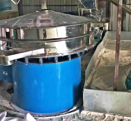 Proceso de filtrado de la harina almidón en polvo Aplicar máquina de tamizado vibratorio