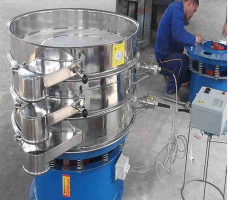 Separador Vibro para cribado industrial de acero al carbono / separador rotativo para cribado industrial